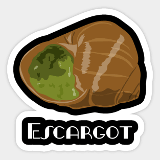 Escargot FOGS FOOD FRENCH 5 Sticker